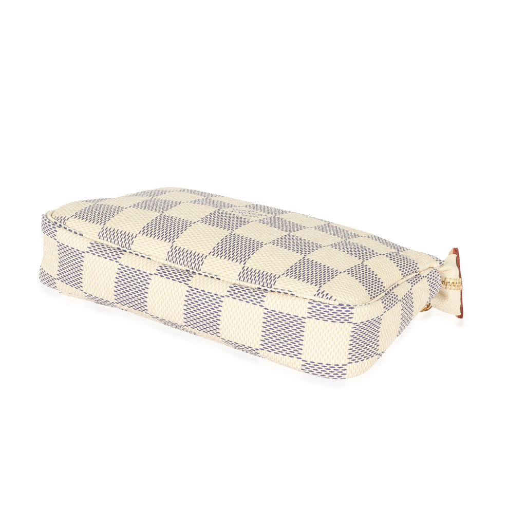 Louis Vuitton Louis Vuitton Damier Azur Canvas Mini Pochette Accessoires