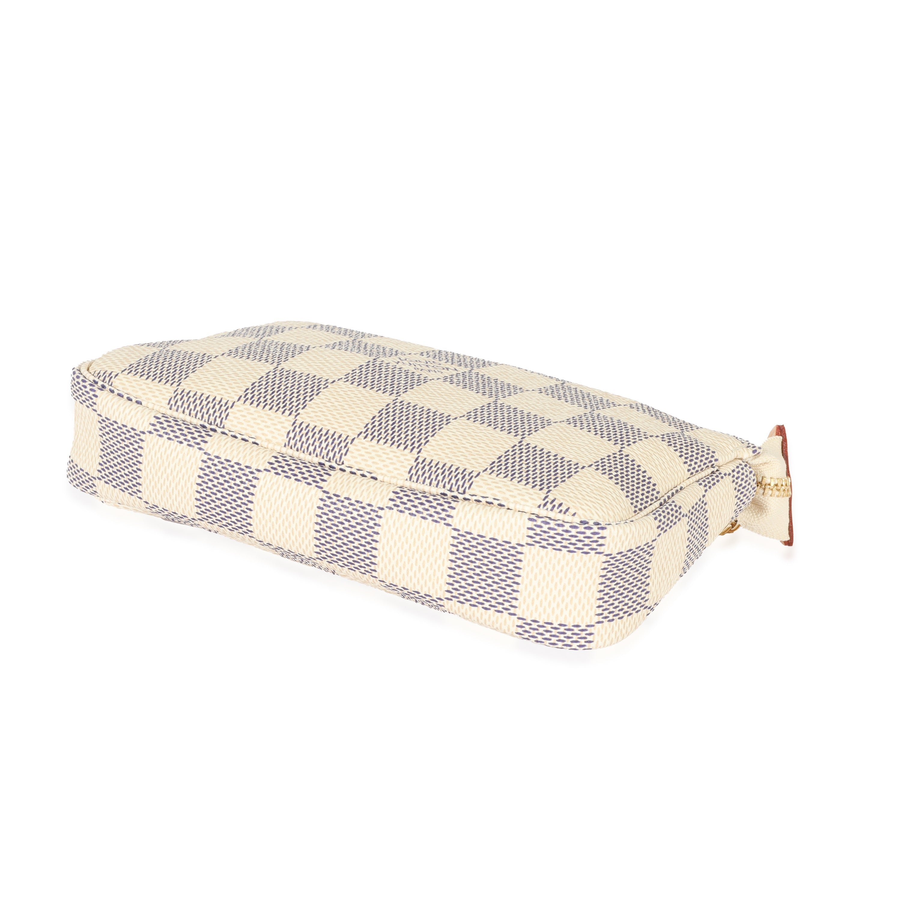 Louis Vuitton Louis Vuitton Damier Azur Canvas Mini Pochette Accessoires