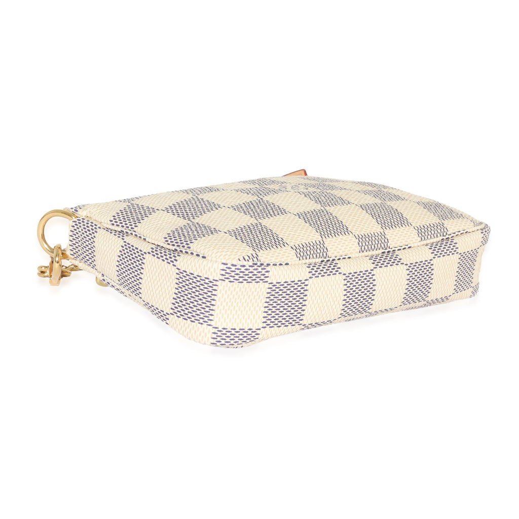 Louis Vuitton Louis Vuitton Damier Azur Canvas Mini Pochette Accessoires