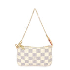 Louis Vuitton Louis Vuitton Damier Azur Canvas Mini Pochette Accessoires