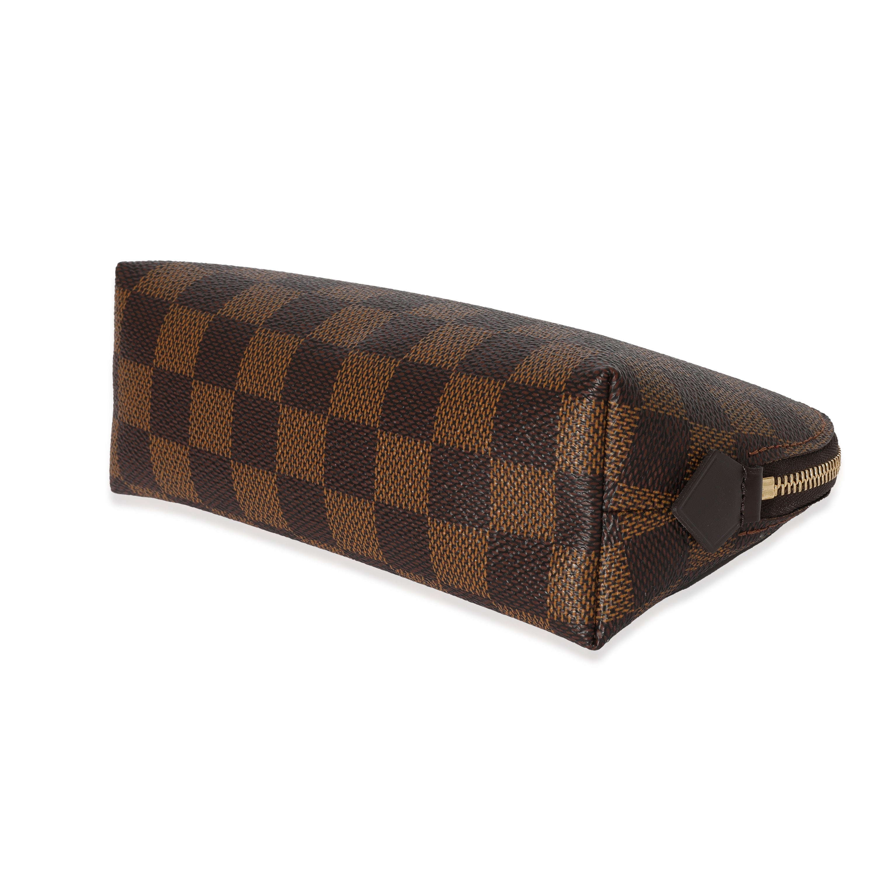 Louis Vuitton Louis Vuitton Damier Ebene Canvas Cosmetic Pouch