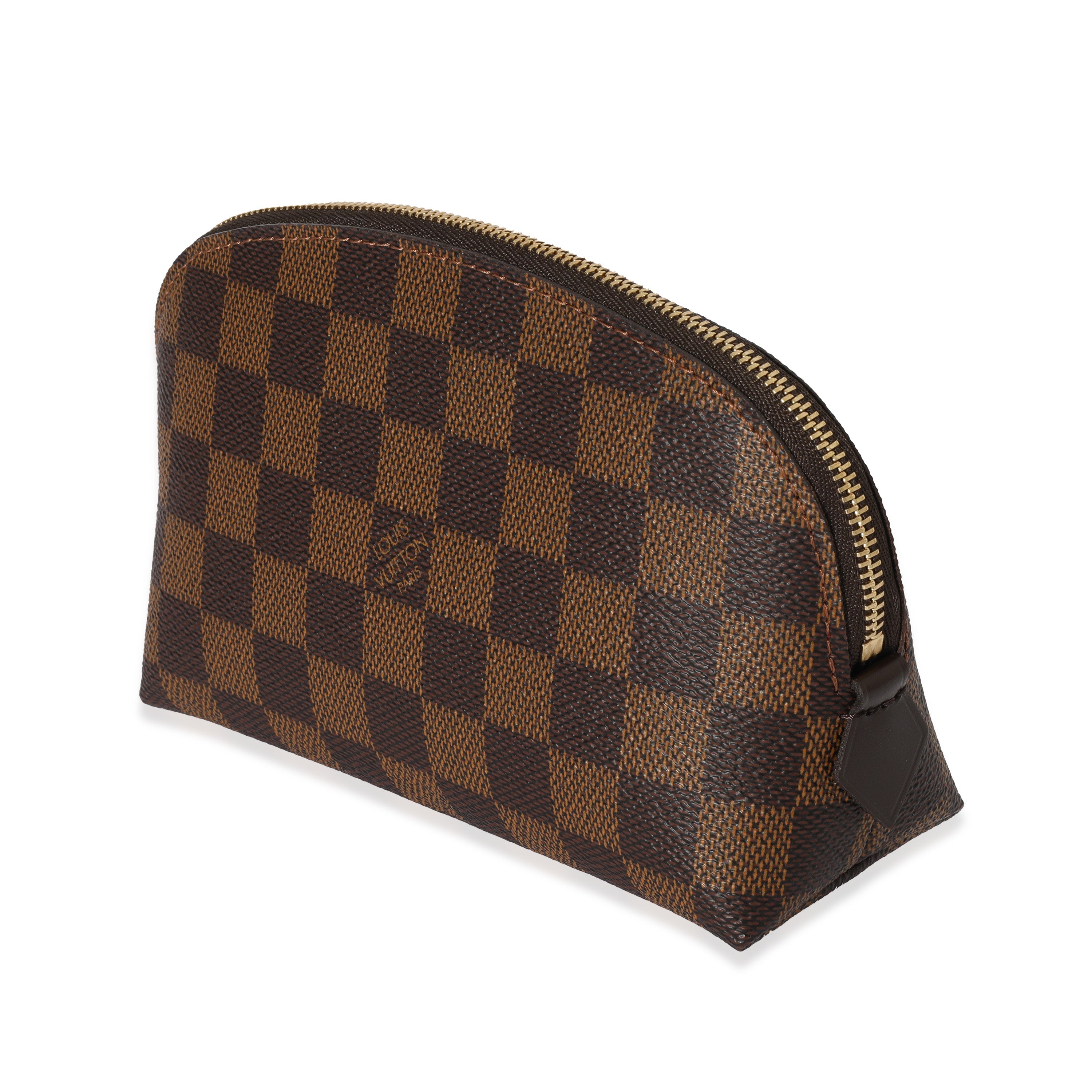 Louis Vuitton Louis Vuitton Damier Ebene Canvas Cosmetic Pouch