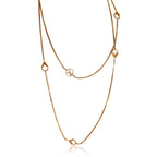 Louis Vuitton Louis Vuitton Essential V Station Gold Plated Necklace