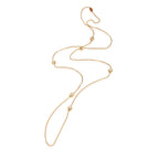 Louis Vuitton Louis Vuitton Essential V Station Gold Plated Necklace
