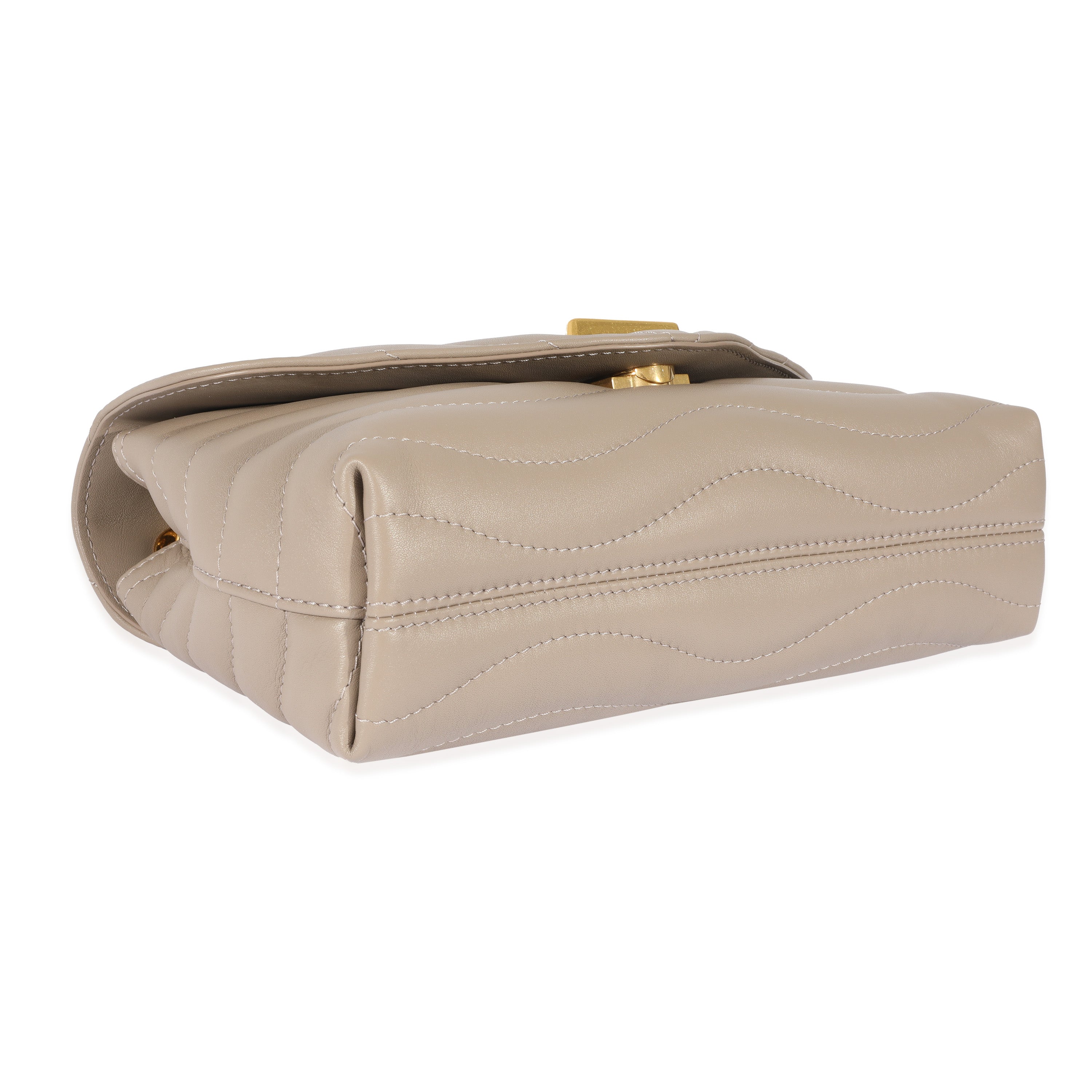 Louis Vuitton Louis Vuitton Taupe Leather New Wave Chain Bag