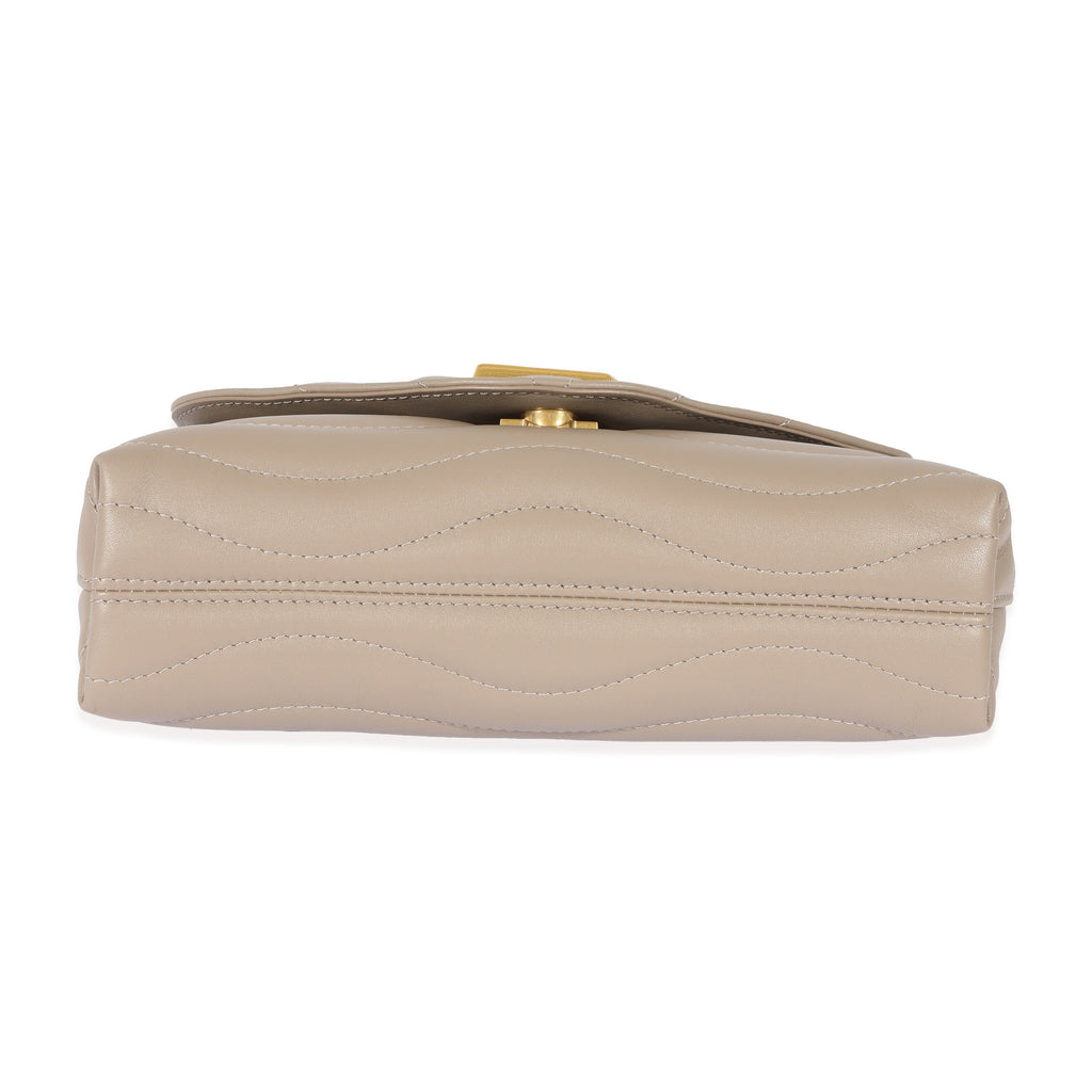 Louis Vuitton Louis Vuitton Taupe Leather New Wave Chain Bag
