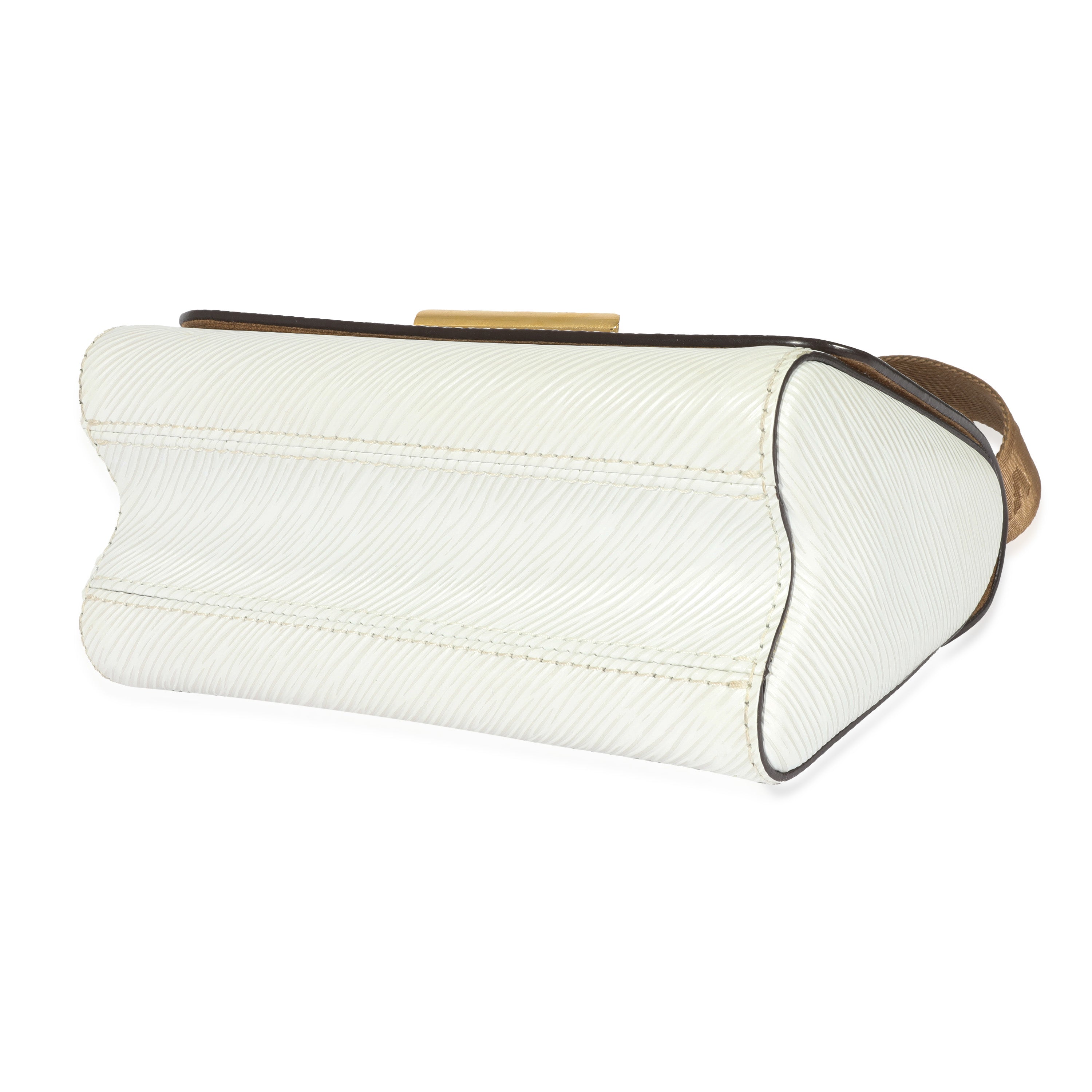 Louis Vuitton Louis Vuitton White Epi Twist PM
