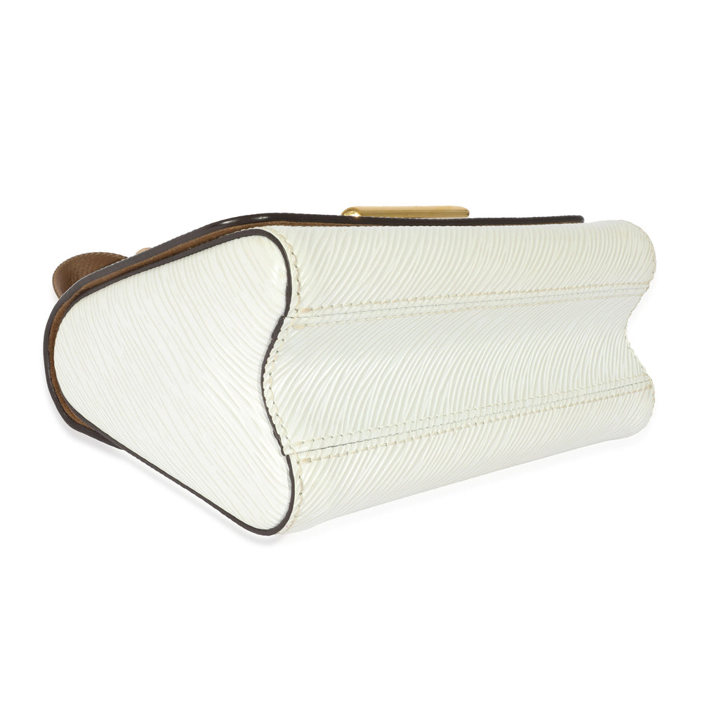 Louis Vuitton Louis Vuitton White Epi Twist PM
