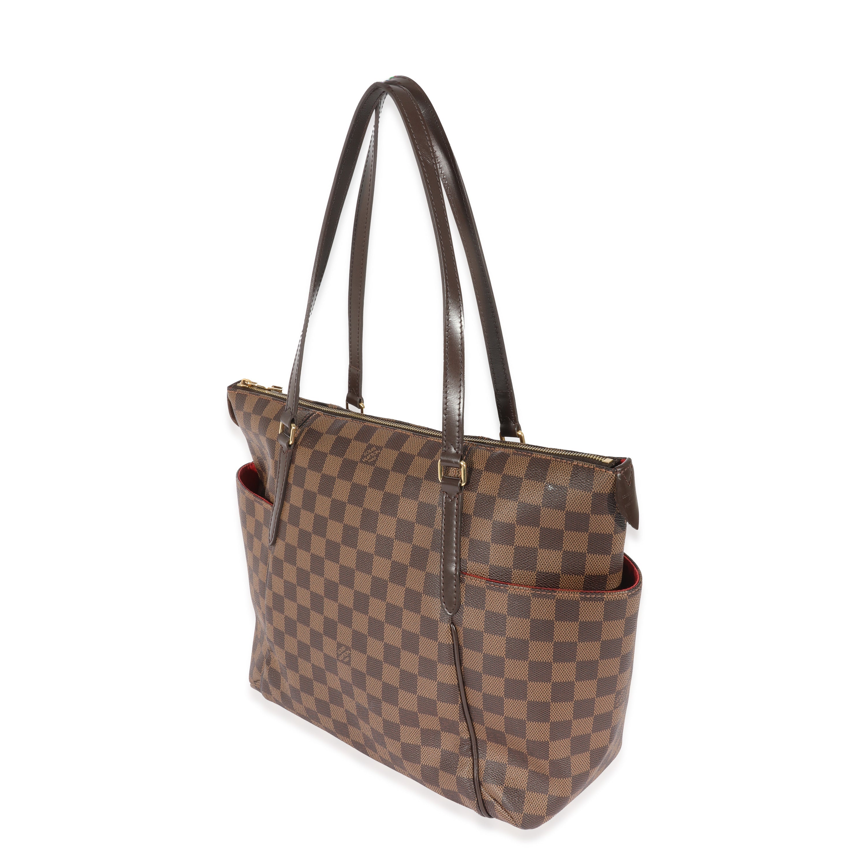 Louis Vuitton Louis Vuitton Canvas Damier Ebene Totally MM NM