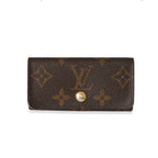 Louis Vuitton Louis Vuitton Monogram Canvas 4 Key Holder