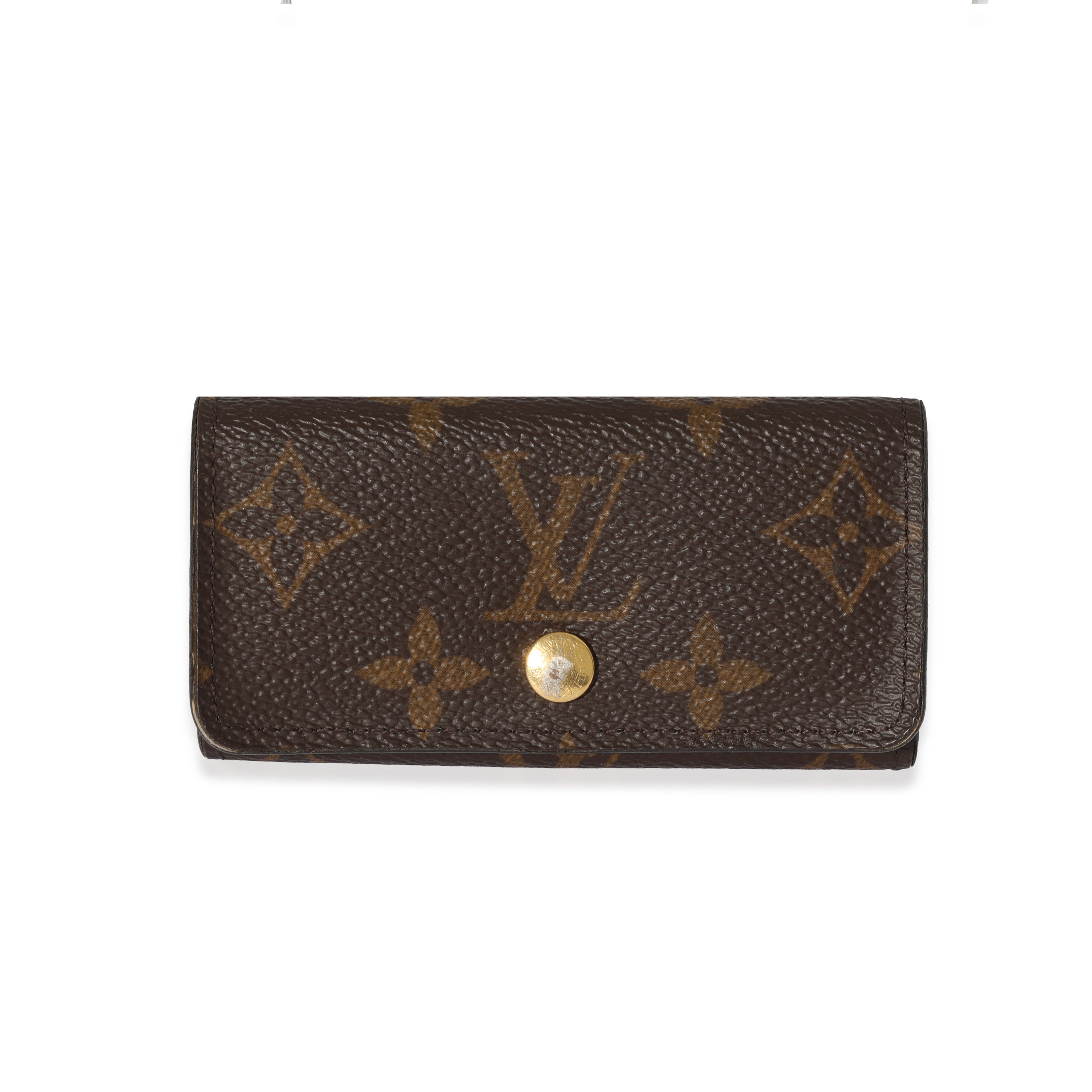 Louis Vuitton Louis Vuitton Monogram Canvas 4 Key Holder