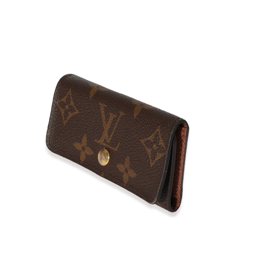Louis Vuitton Louis Vuitton Monogram Canvas 4 Key Holder