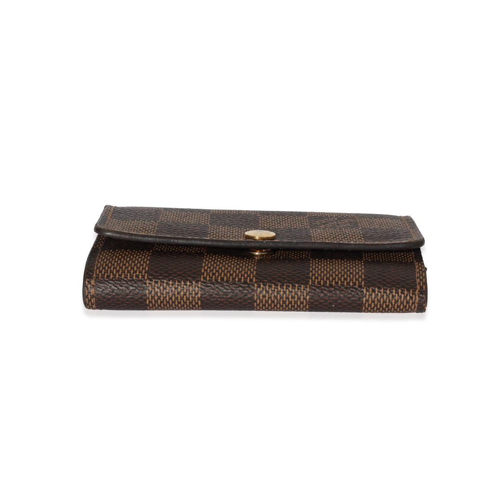 Louis Vuitton Louis Vuitton Damier Ebene Canvas 6 Key Holder