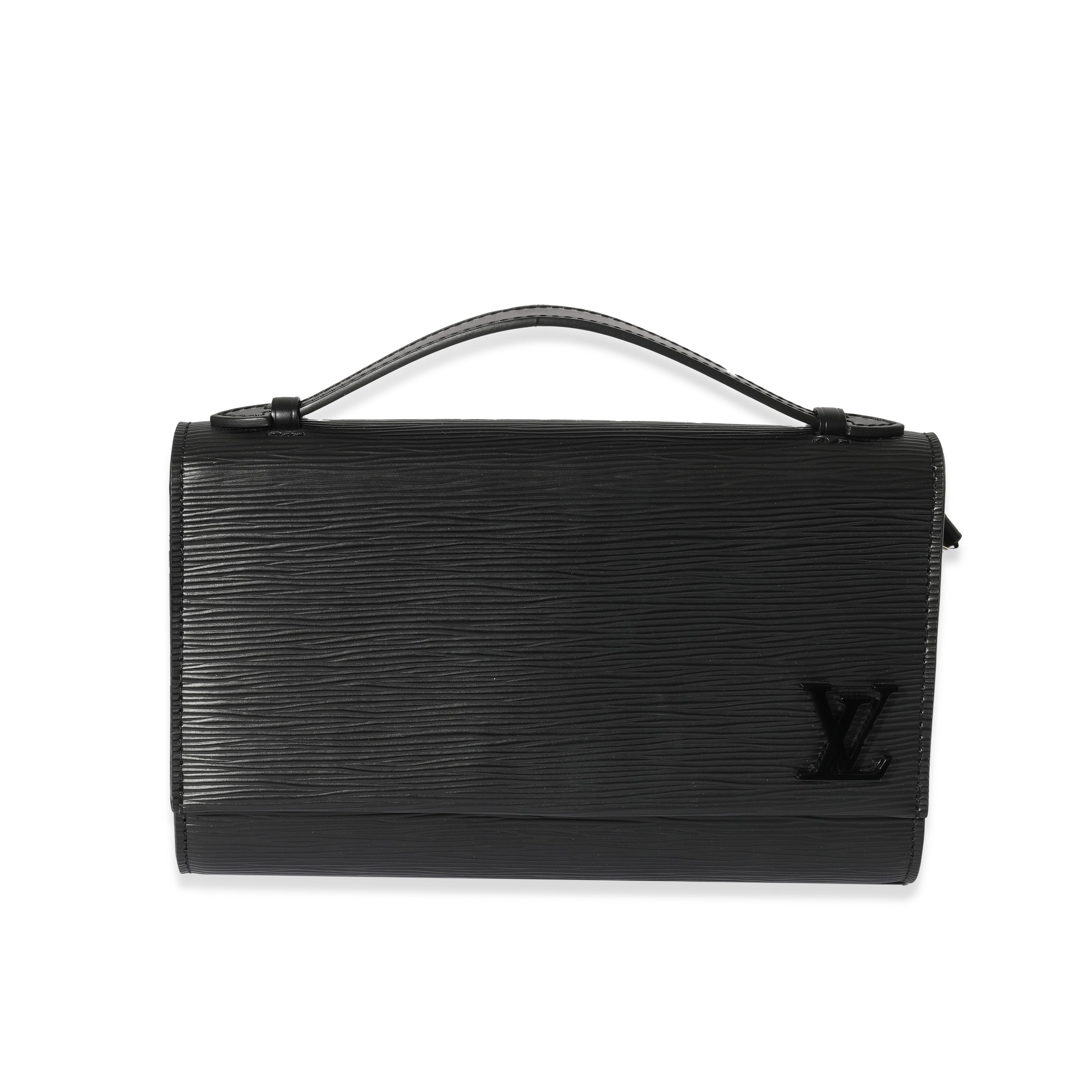 Louis Vuitton Louis Vuitton Black Epi Clery