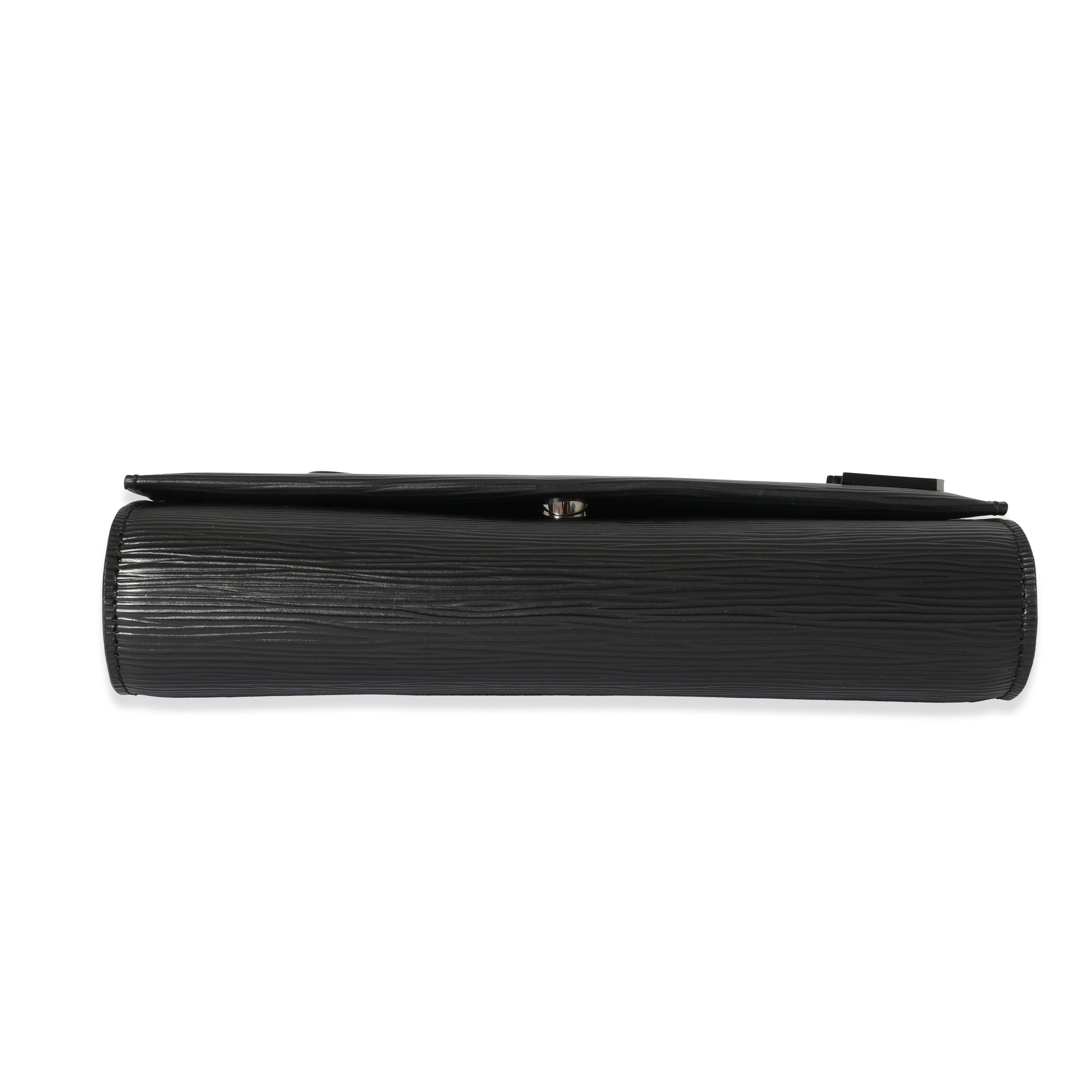 Louis Vuitton Louis Vuitton Black Epi Clery
