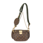 Louis Vuitton Louis Vuitton Monogram Canvas Khaki Multi Pochette Accessoires