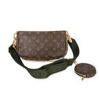 Louis Vuitton Louis Vuitton Monogram Canvas Khaki Multi Pochette Accessoires