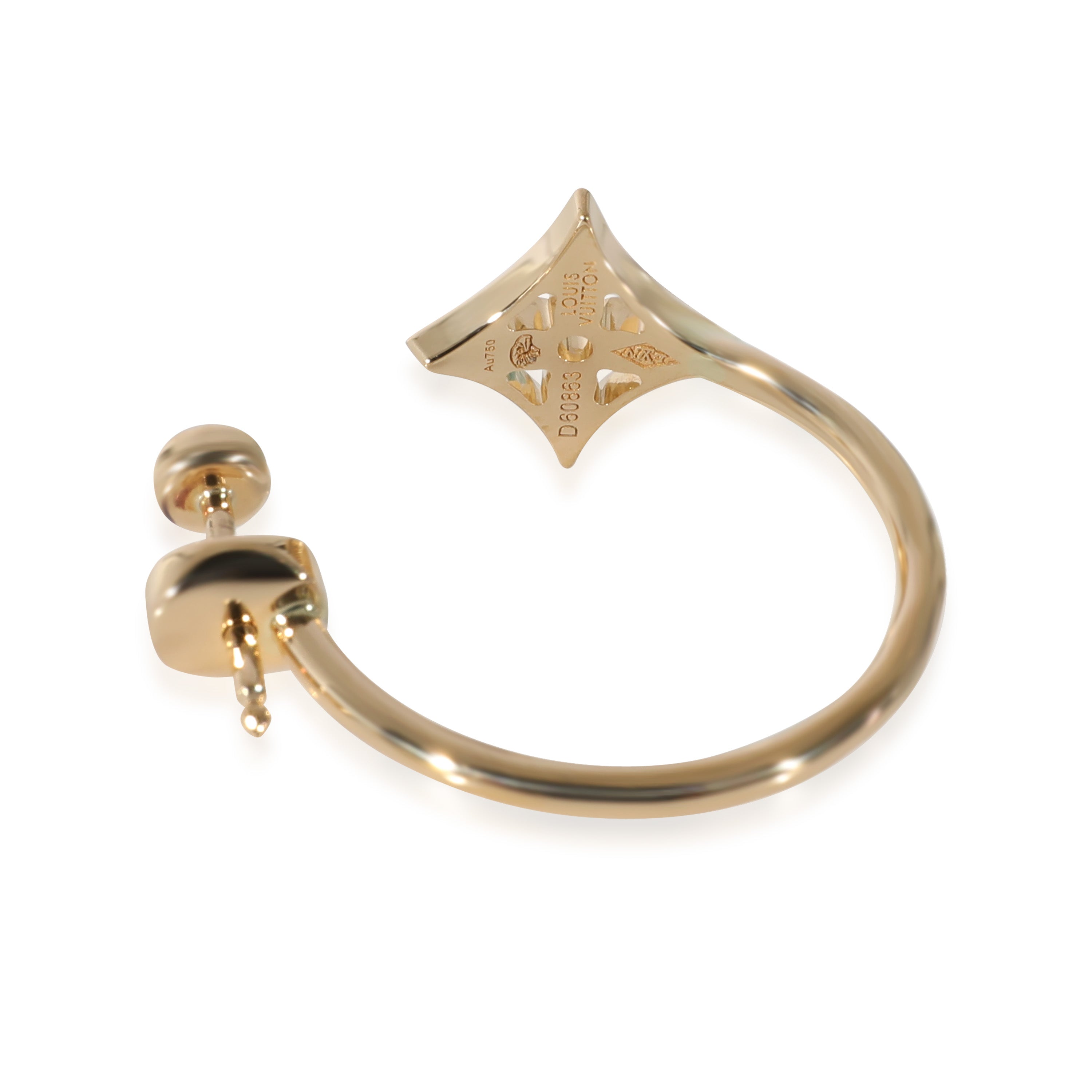 Louis Vuitton Louis Vuitton Idylle Blossom Diamond Earring in 18k Yellow Gold 0.04 CTW