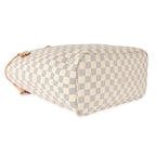 Louis Vuitton Louis Vuitton Rose Ballerine Damier Azur Canvas Neverfull MM