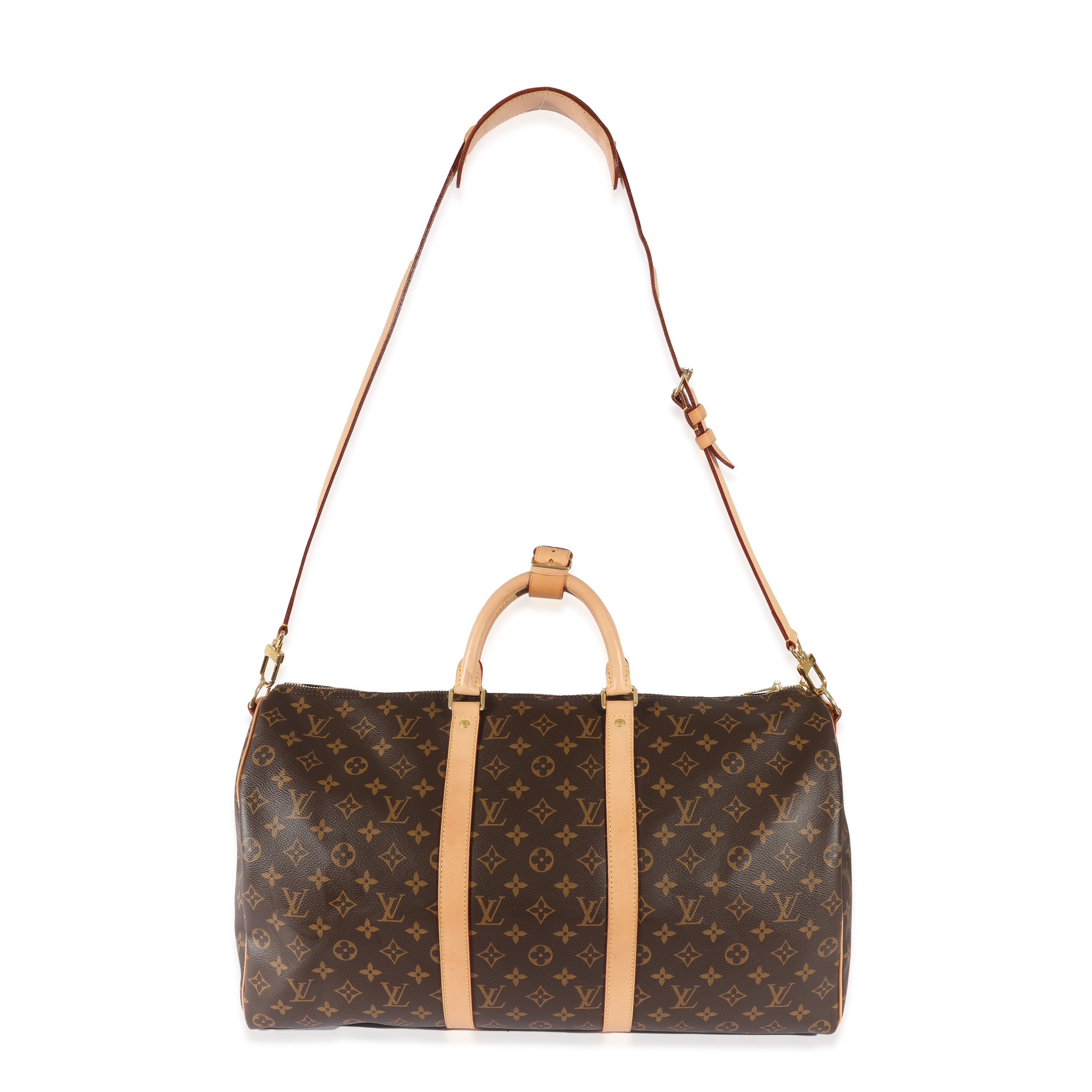Louis Vuitton Louis Vuitton Monogram Canvas Keepall Bandouliere 50