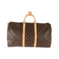 Louis Vuitton Louis Vuitton Monogram Canvas Keepall Bandouliere 50