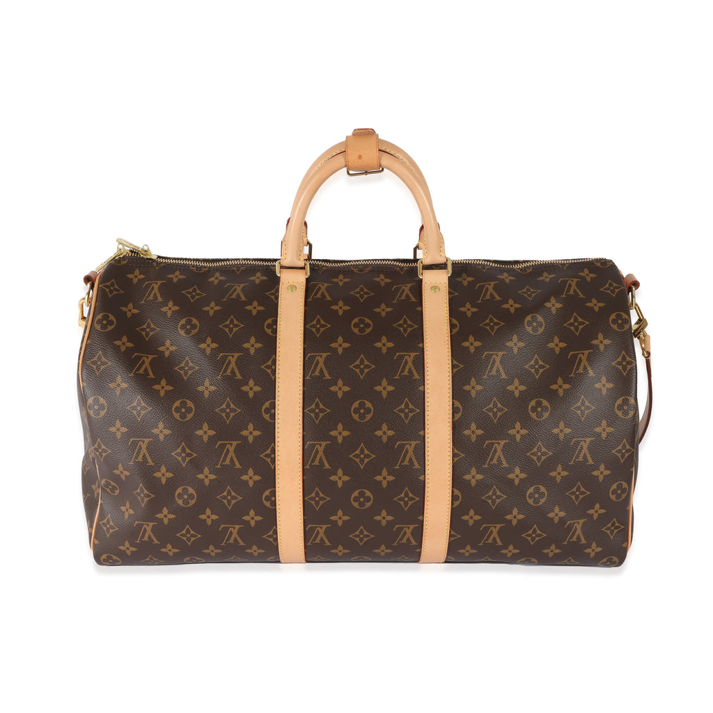 Louis Vuitton Louis Vuitton Monogram Canvas Keepall Bandouliere 50