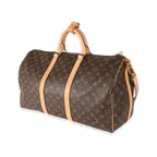 Louis Vuitton Louis Vuitton Monogram Canvas Keepall Bandouliere 50