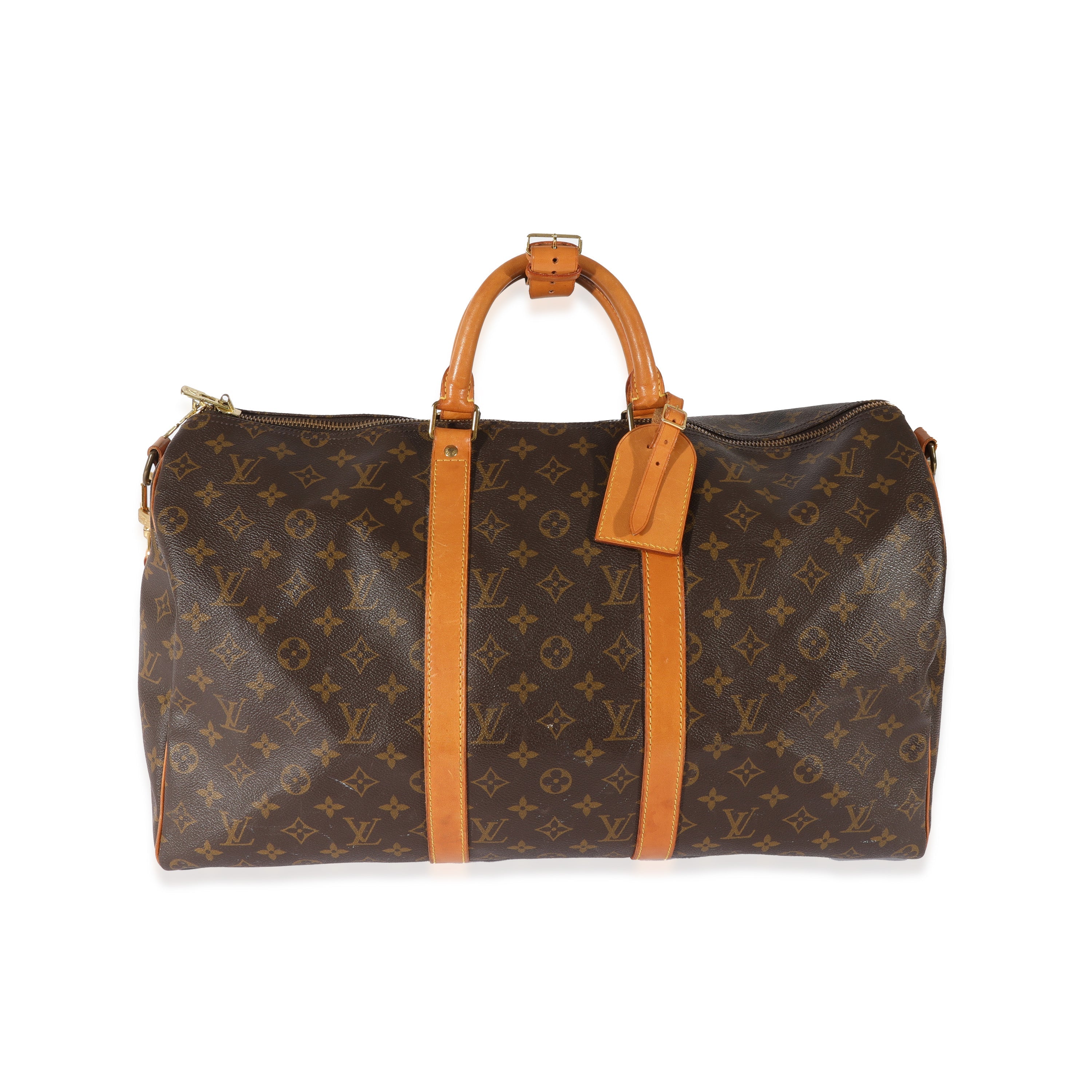 Louis Vuitton Louis Vuitton Vintage Monogram Canvas Keepall Bandoulière 50