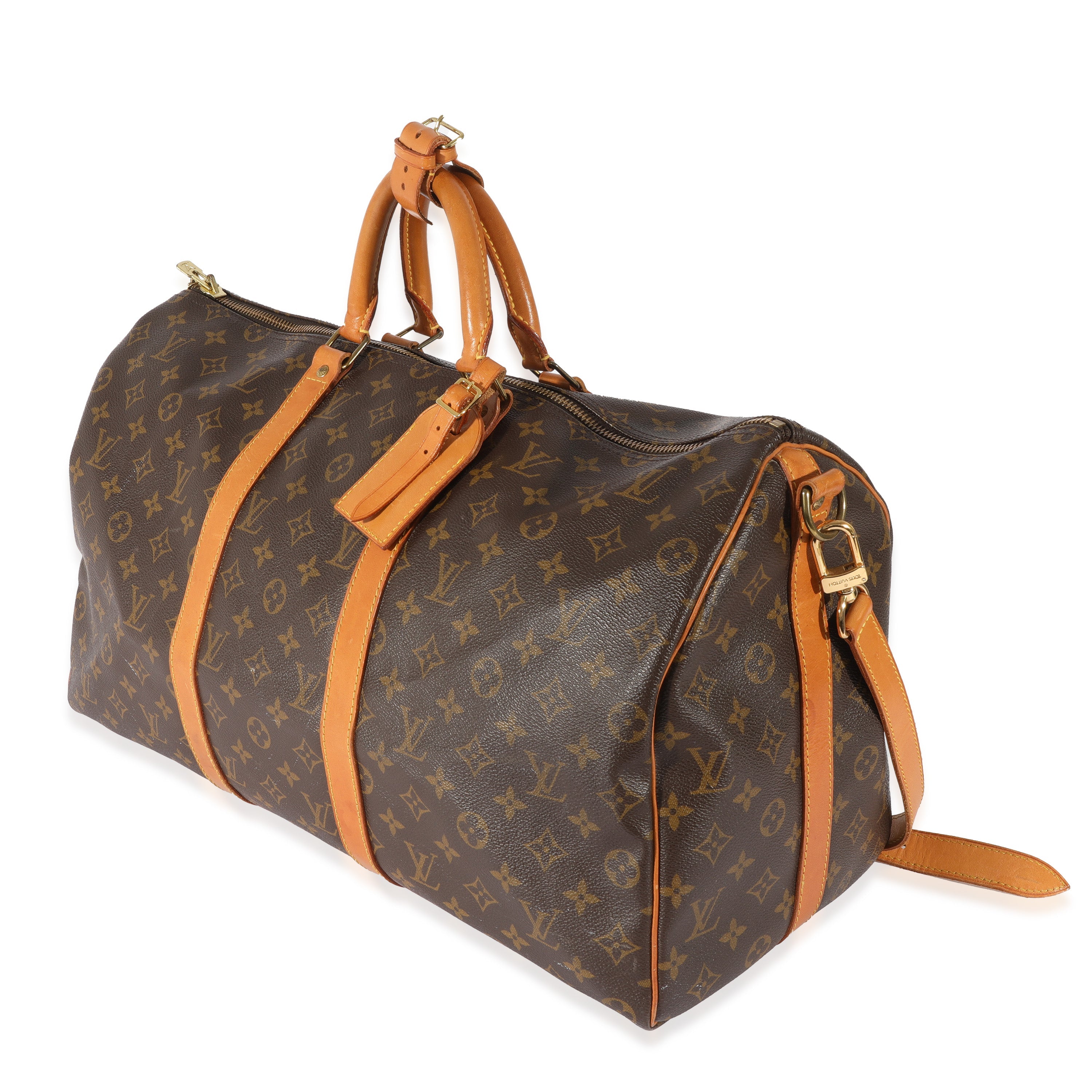 Louis Vuitton Louis Vuitton Vintage Monogram Canvas Keepall Bandoulière 50