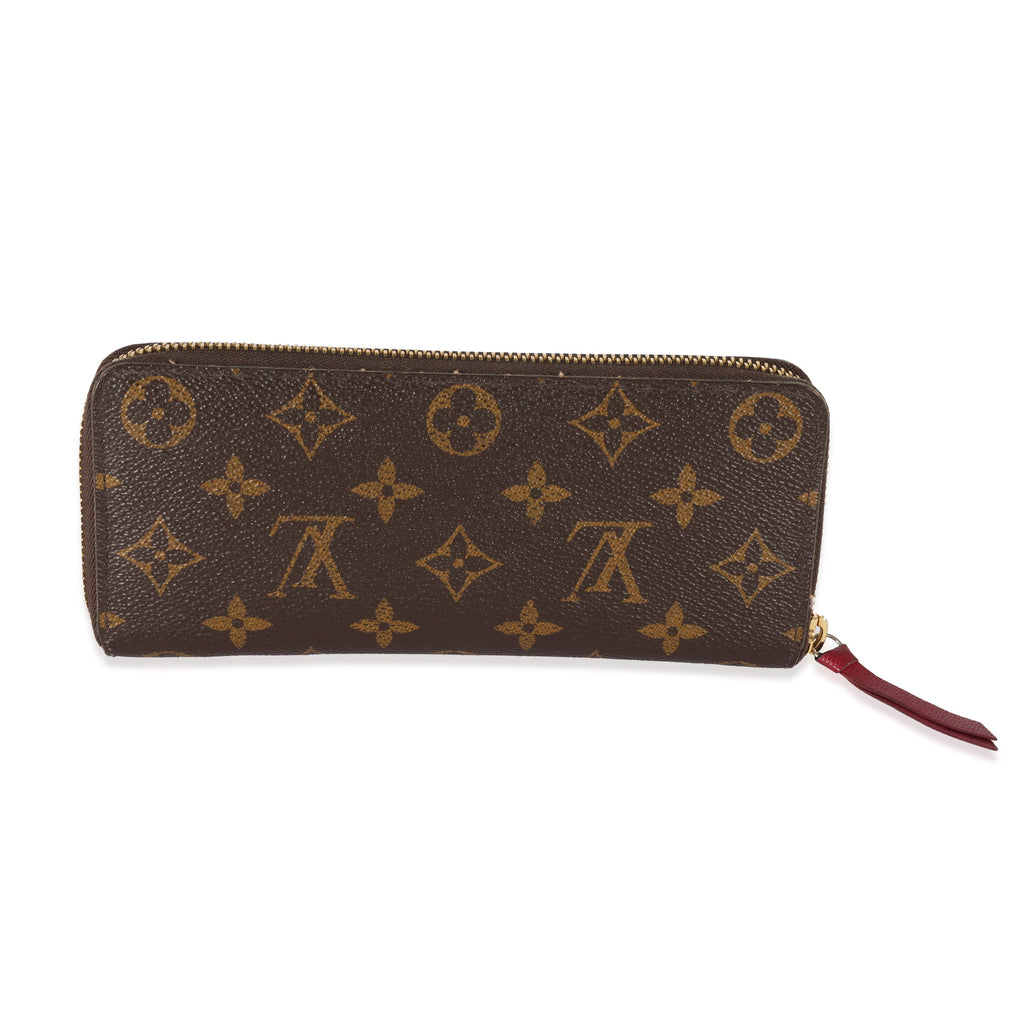 Louis Vuitton Louis Vuitton Monogram Canvas Clemence Wallet