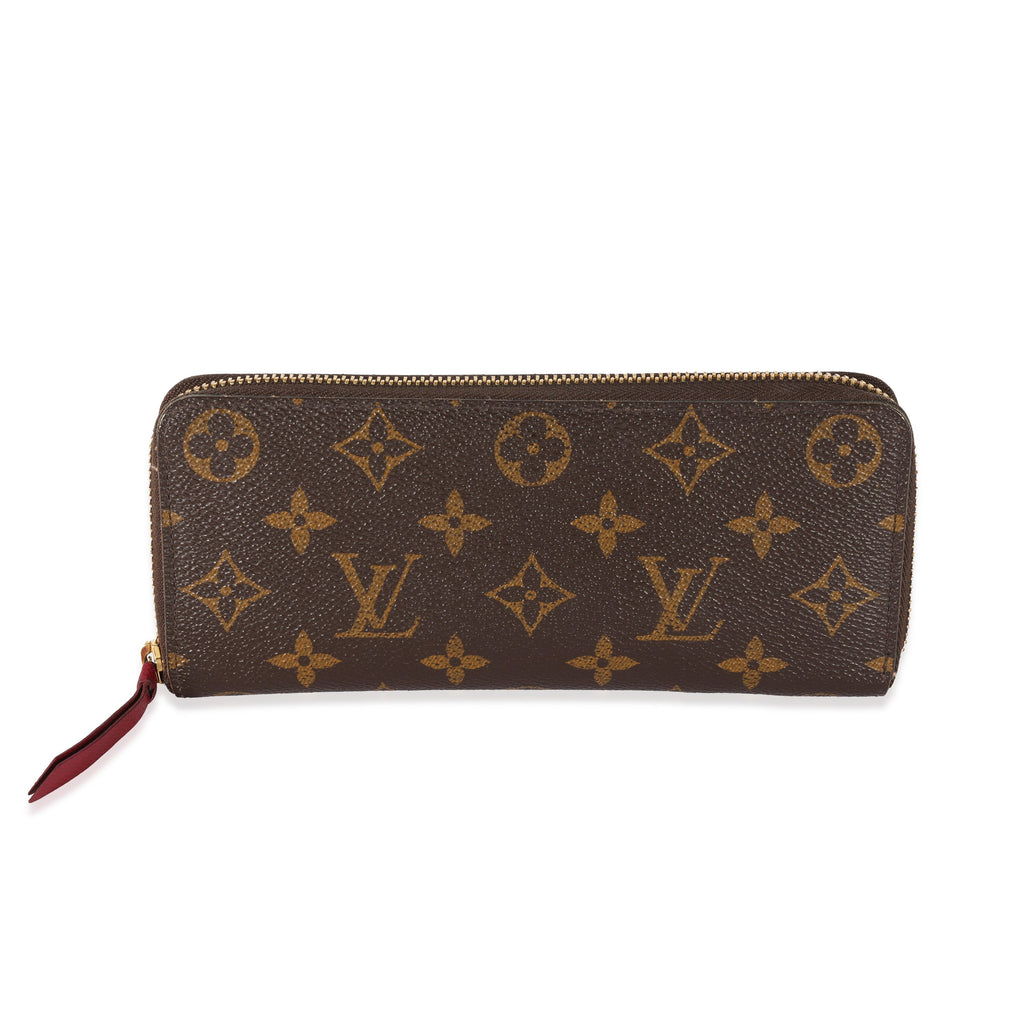 Louis Vuitton Louis Vuitton Monogram Canvas Clemence Wallet