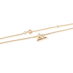 Louis Vuitton LV Volt Pendant in 18k Yellow Gold 0.03 CTW