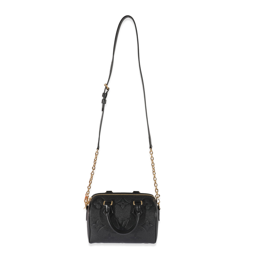 Louis Vuitton Louis Vuitton Black Oversized Empreinte Bandouliere 20