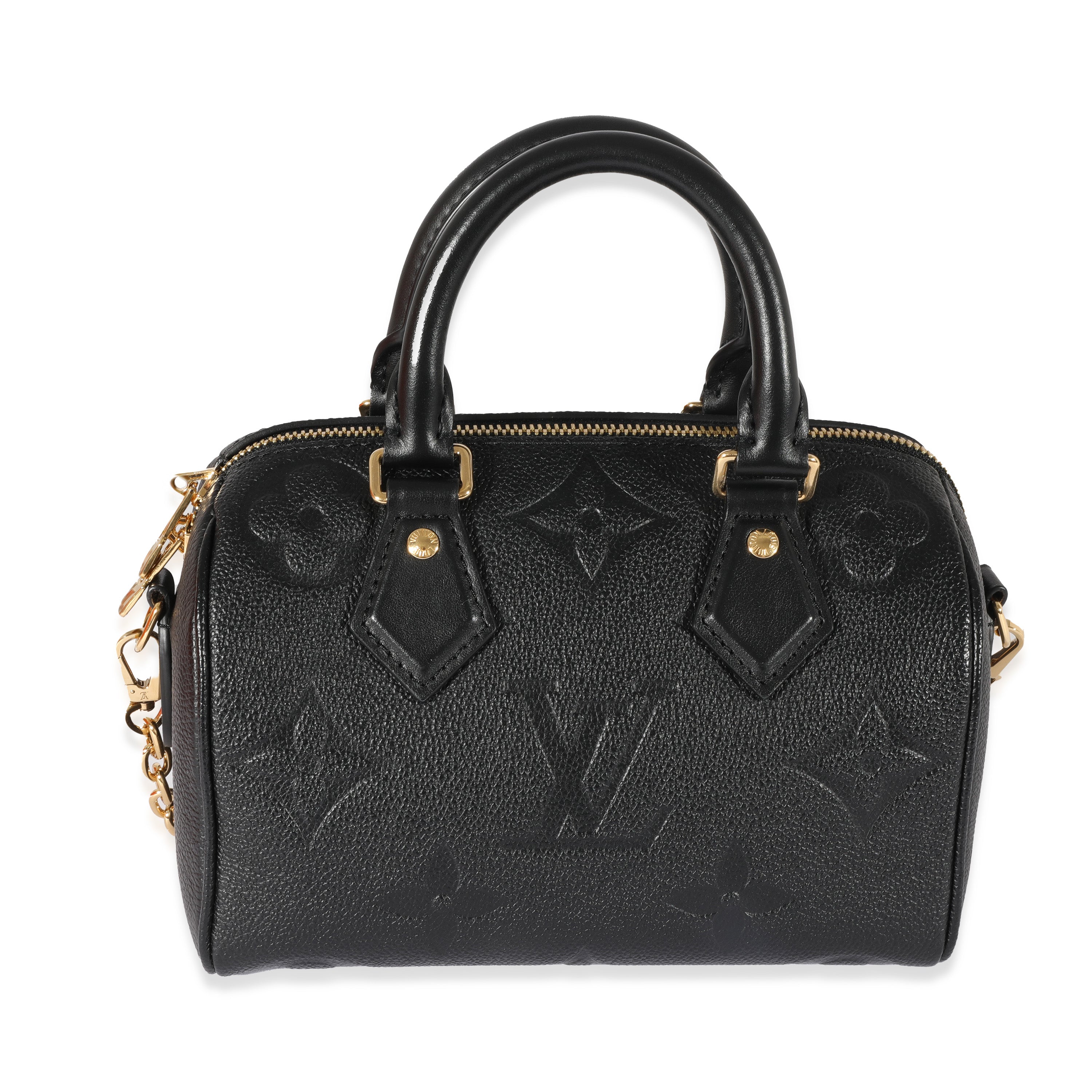Louis Vuitton Louis Vuitton Black Oversized Empreinte Bandouliere 20