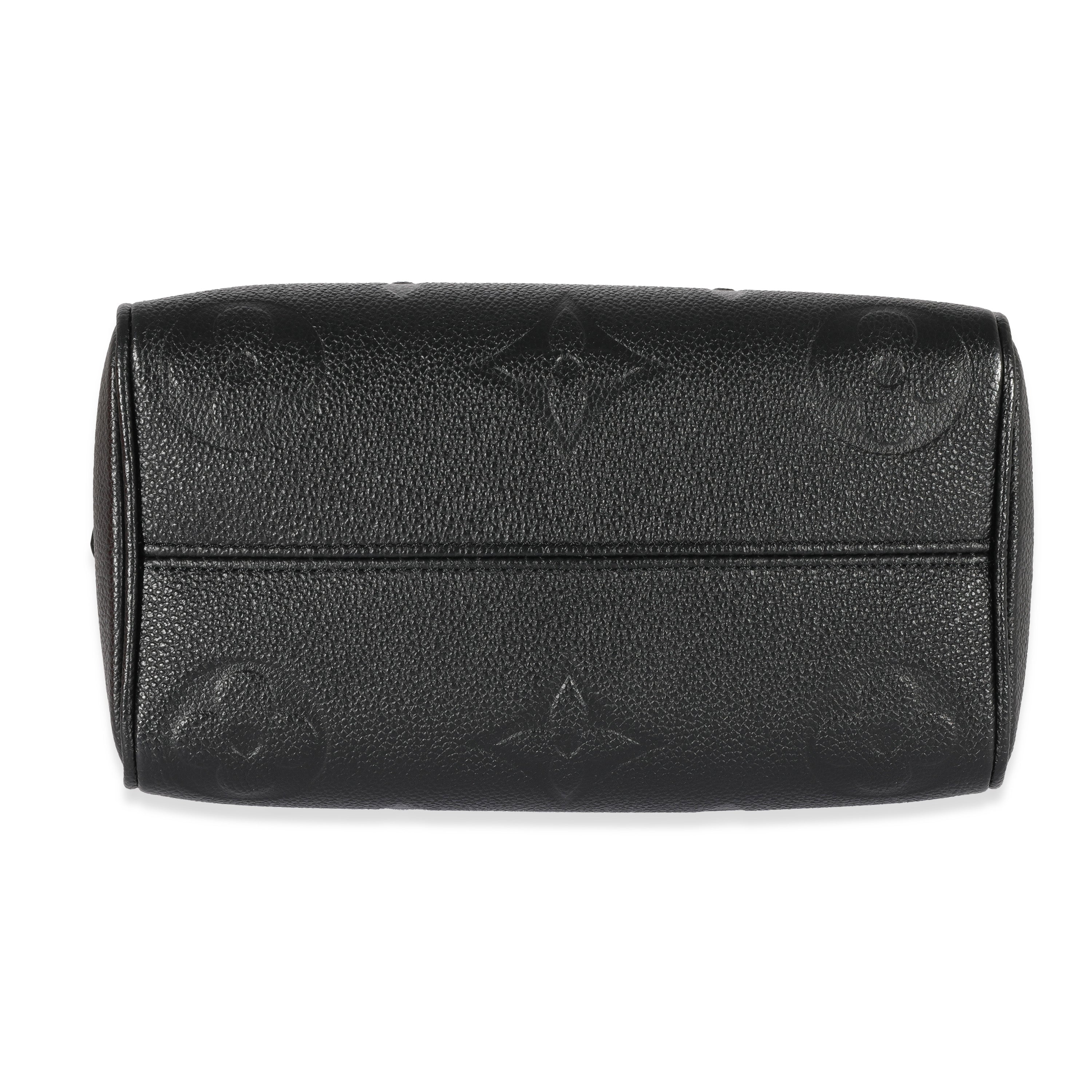 Louis Vuitton Louis Vuitton Black Oversized Empreinte Bandouliere 20