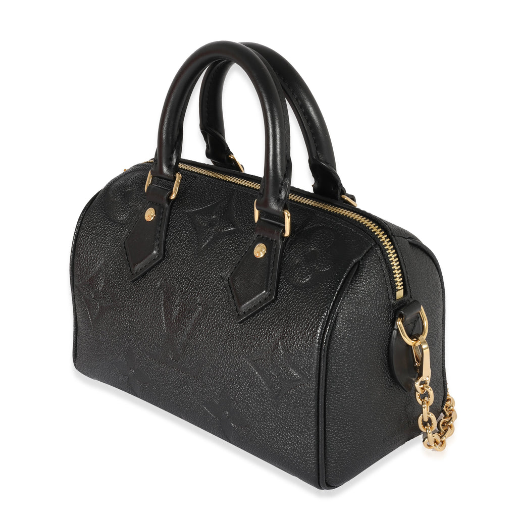 Louis Vuitton Louis Vuitton Black Oversized Empreinte Bandouliere 20