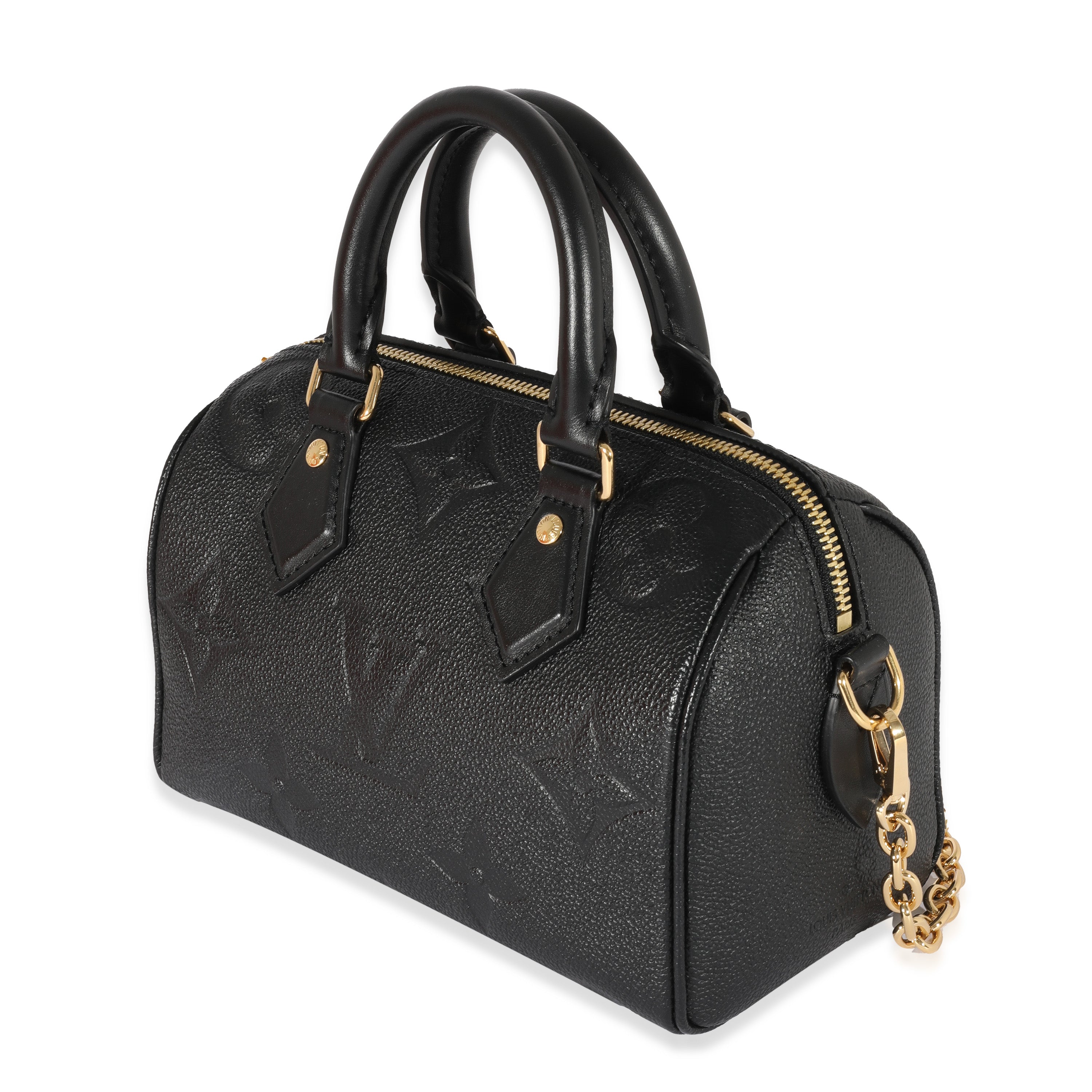 Louis Vuitton Louis Vuitton Black Oversized Empreinte Bandouliere 20