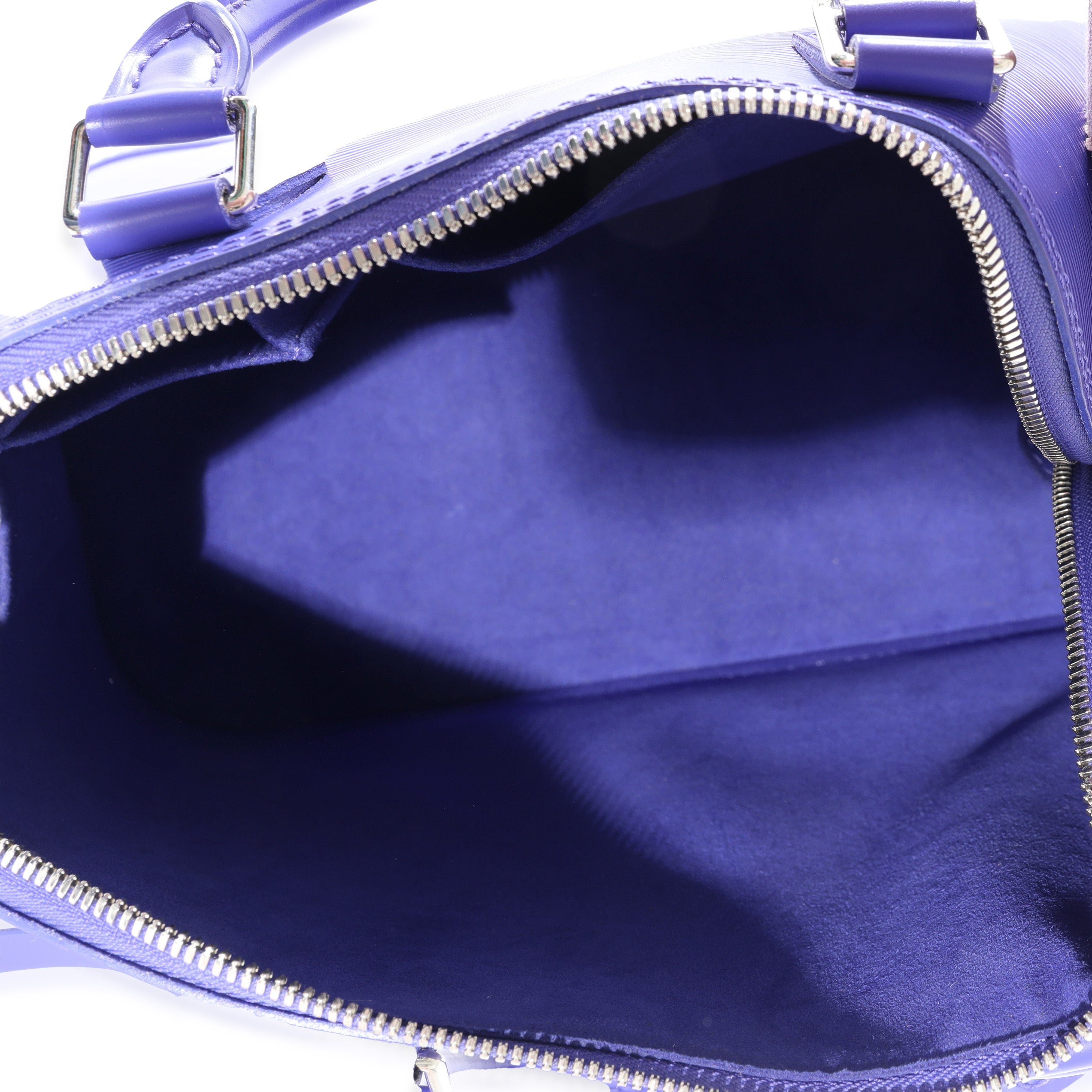 Louis Vuitton Louis Vuitton Purple Figue Epi Alma PM