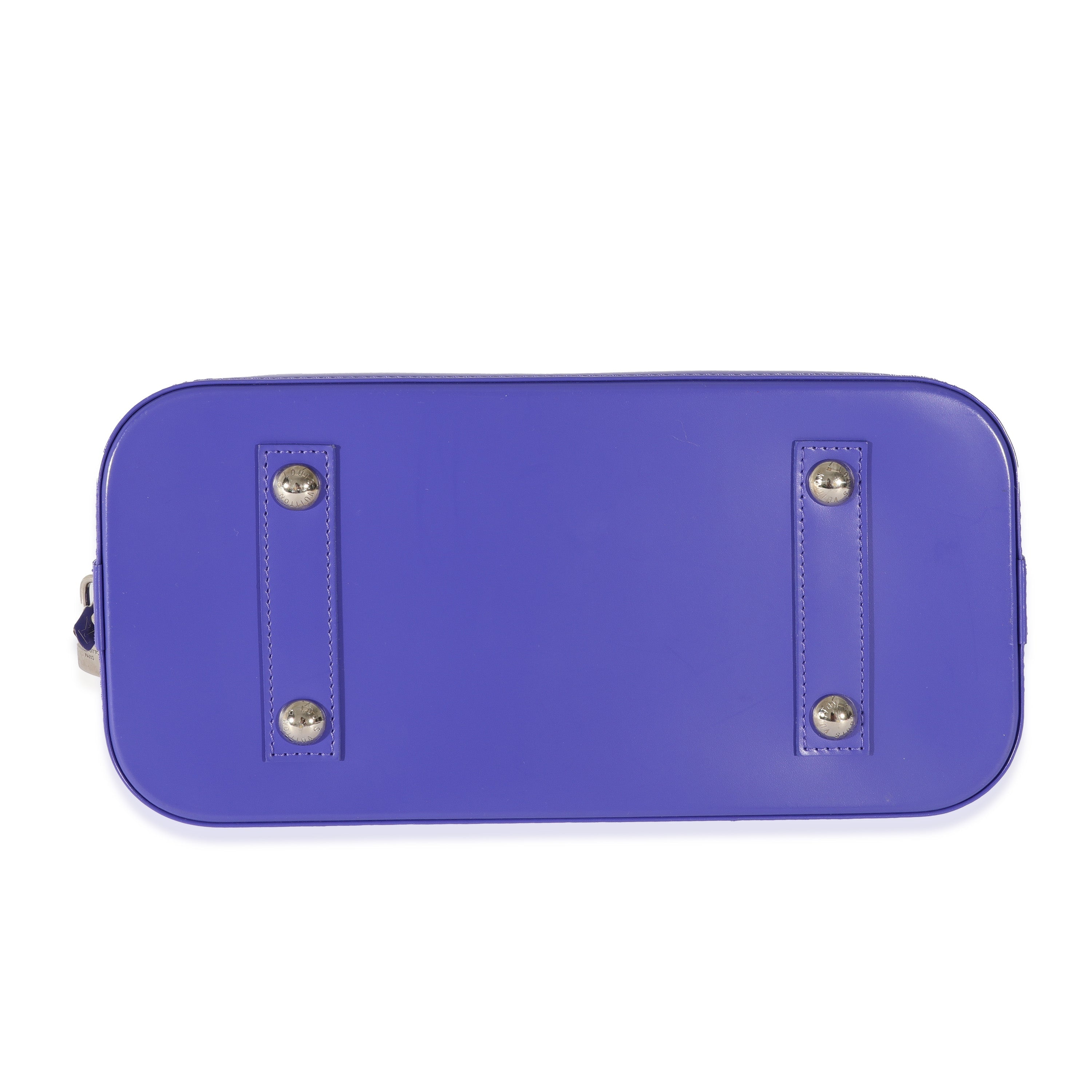 Louis Vuitton Louis Vuitton Purple Figue Epi Alma PM