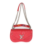 Louis Vuitton Louis Vuitton Red Leather New Wave Chain PM