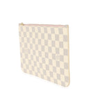 Louis Vuitton Louis Vuitton Canvas Damier Azur Neverfull Pochette
