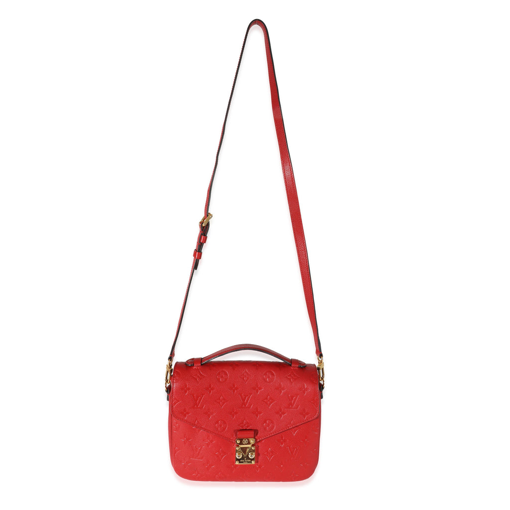 Louis Vuitton Louis Vuitton Scarlet Empreinte Pochette Metis