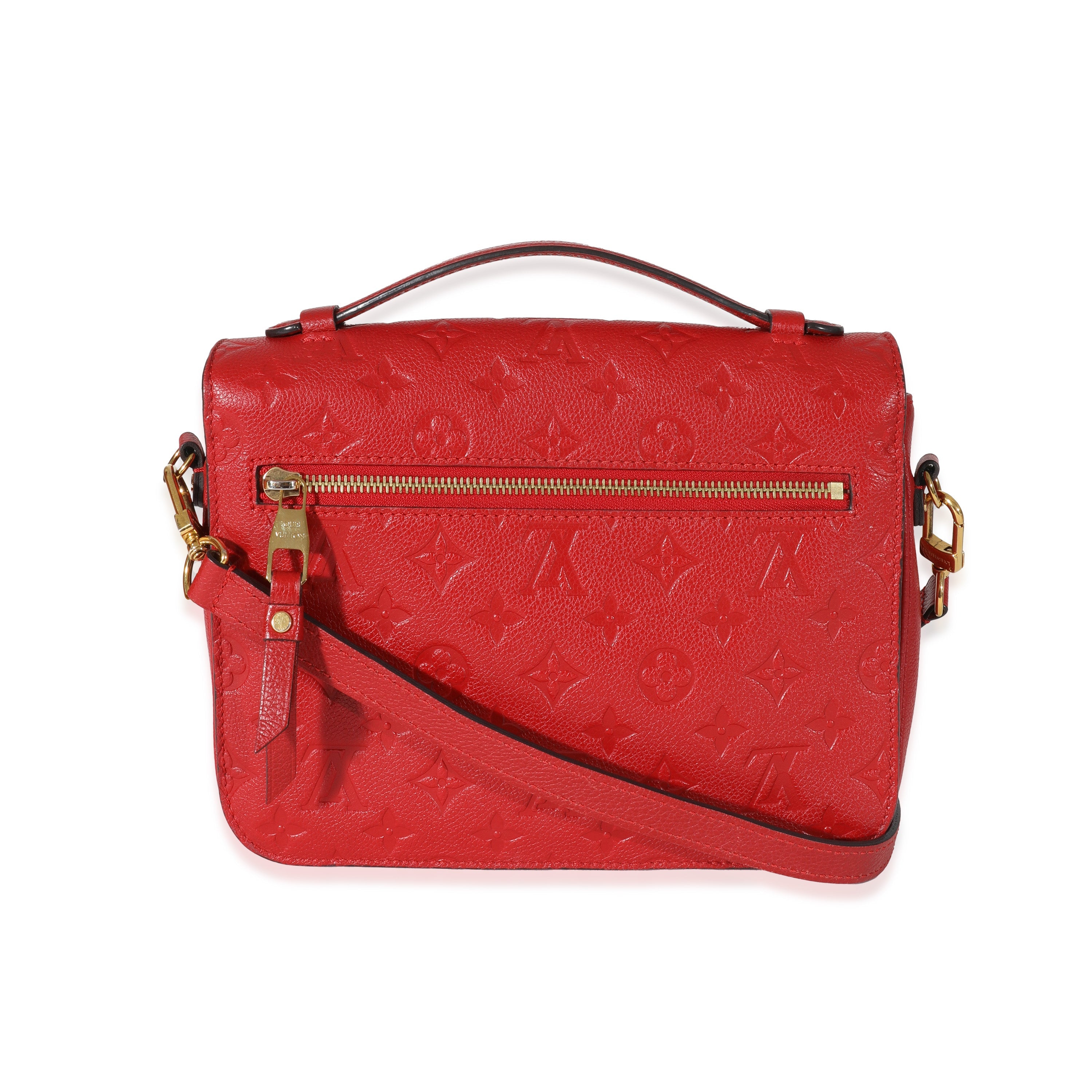 Louis Vuitton Louis Vuitton Scarlet Empreinte Pochette Metis