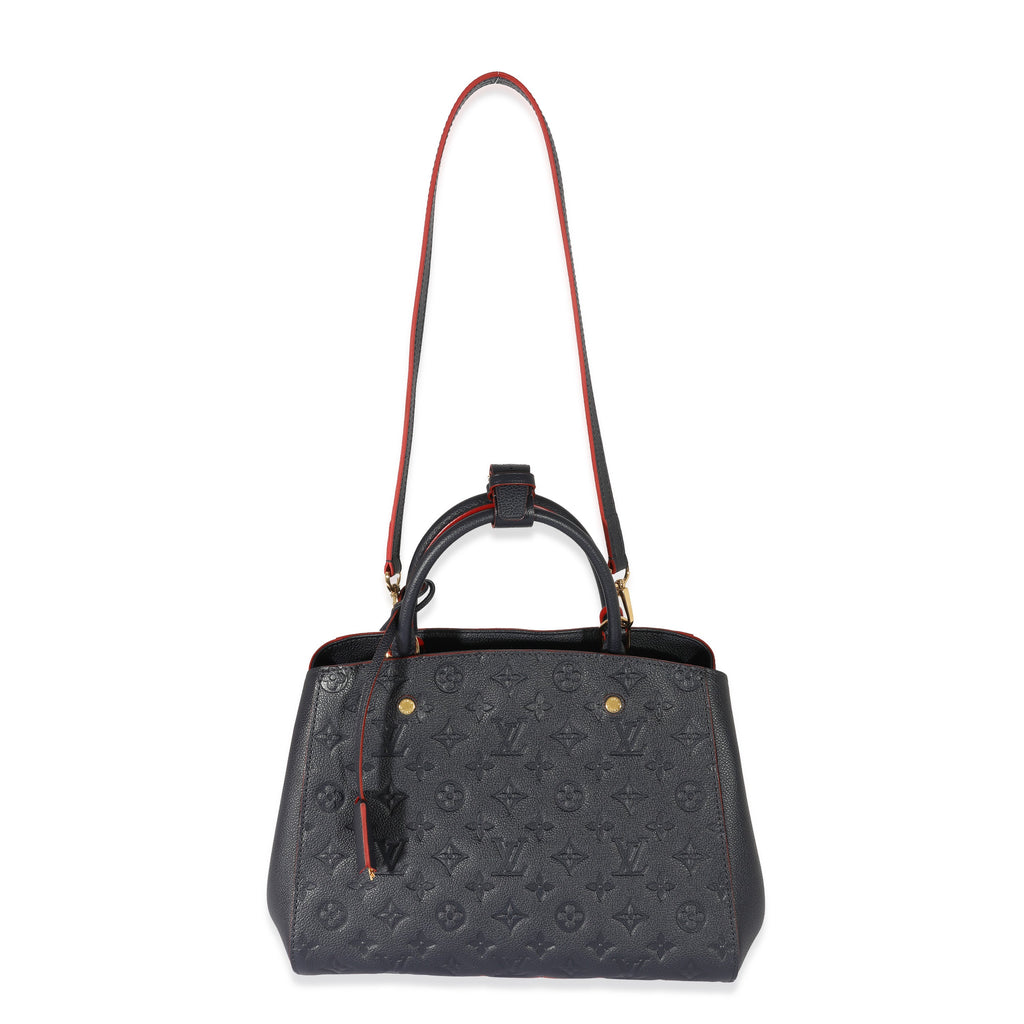 Louis Vuitton Louis Vuitton Marine Rouge Empreinte Montaigne MM