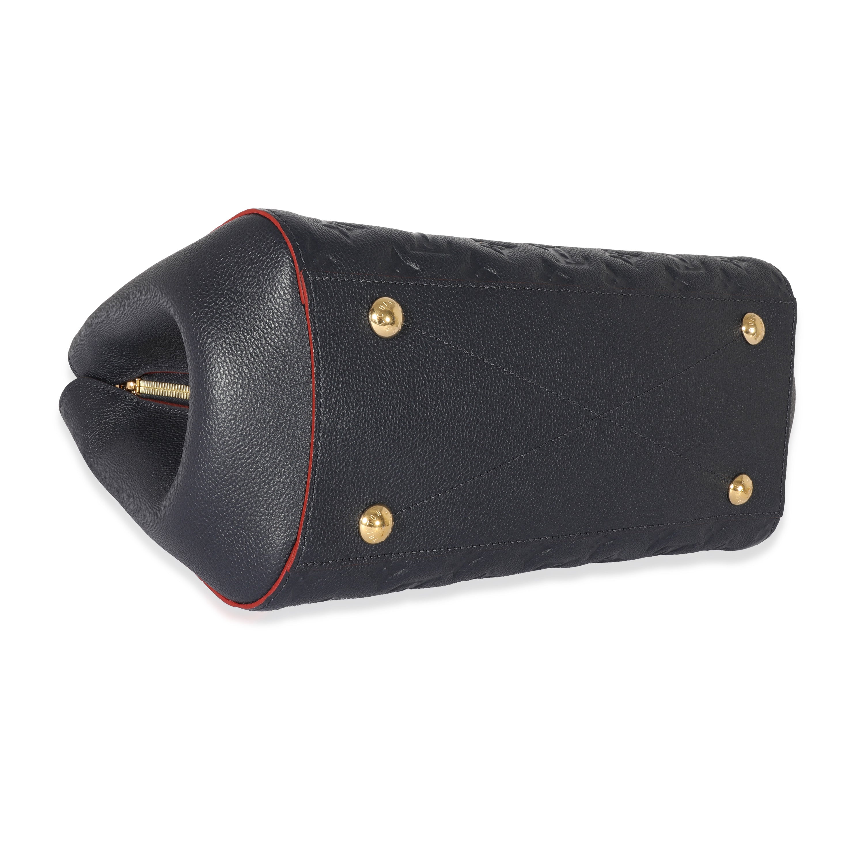 Louis Vuitton Louis Vuitton Marine Rouge Empreinte Montaigne MM