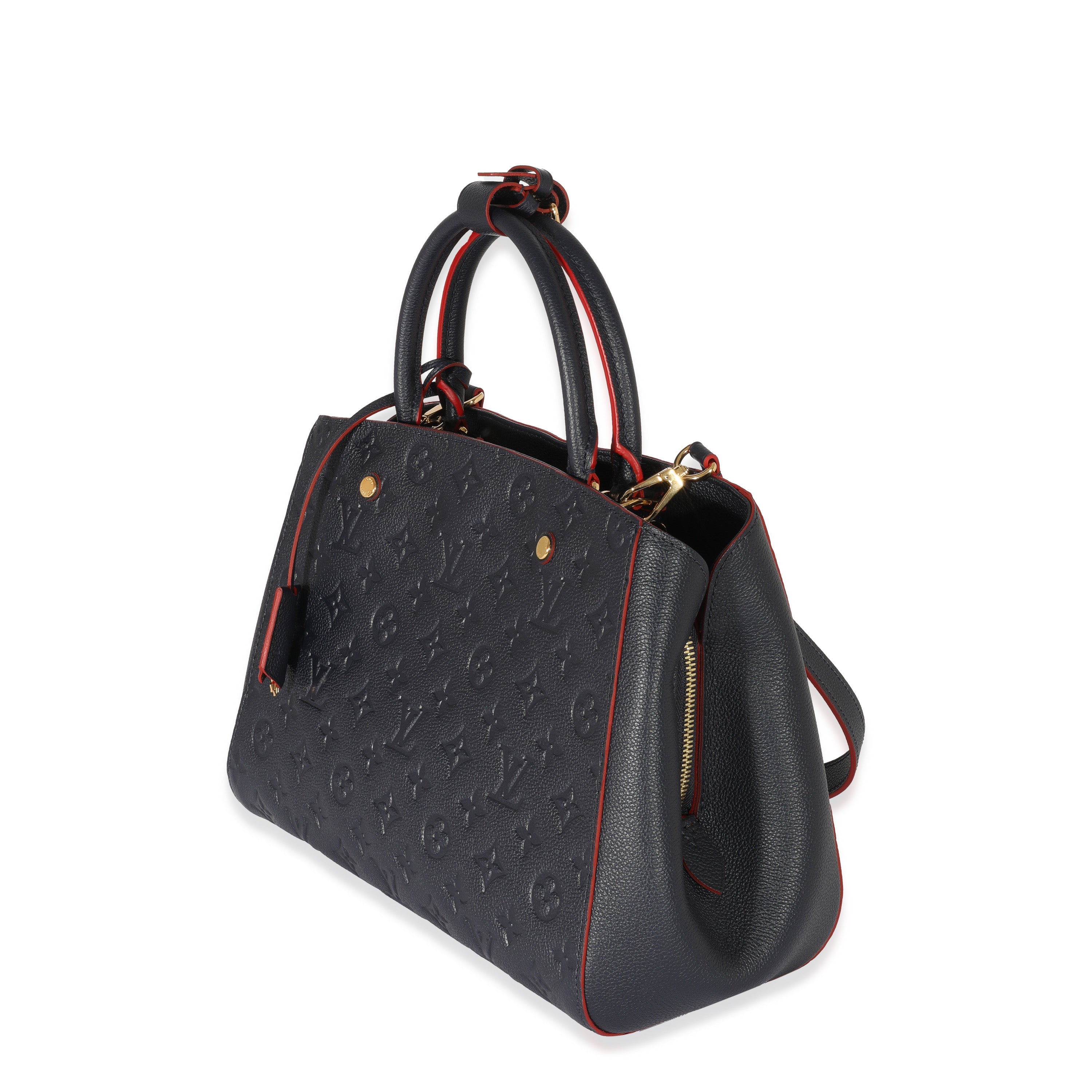 Louis Vuitton Louis Vuitton Marine Rouge Empreinte Montaigne MM