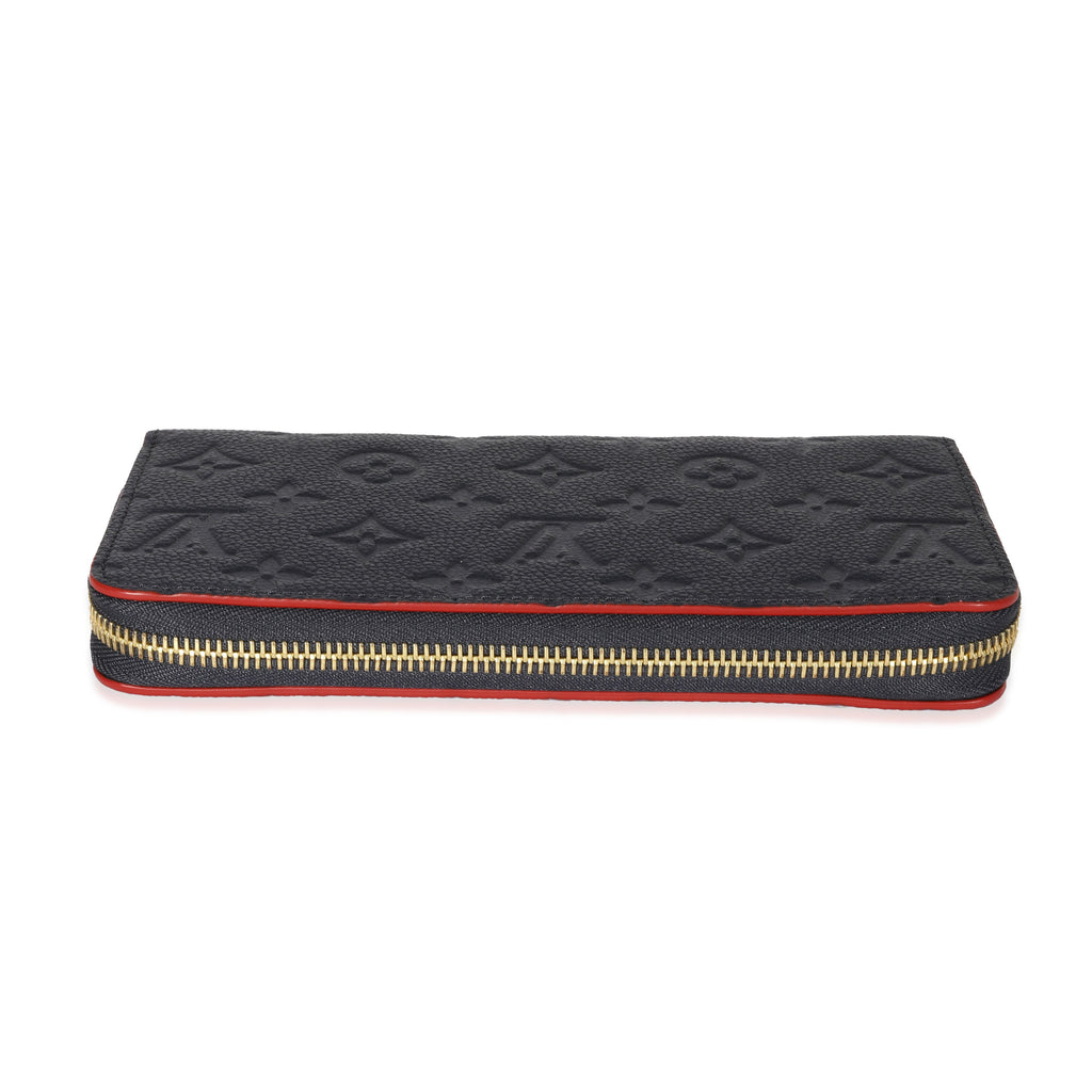 Louis Vuitton Louis Vuitton Marine Rouge Empreinte Zippy Wallet