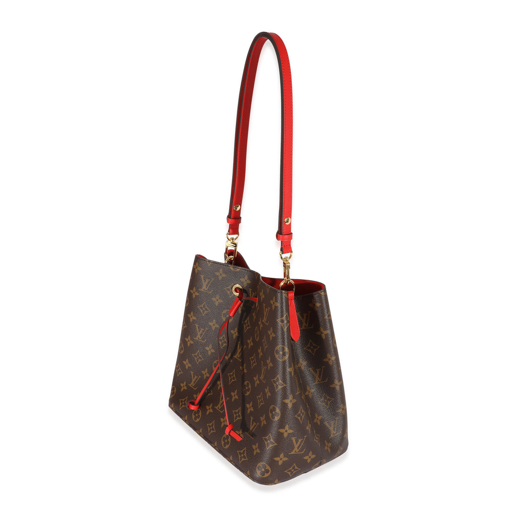 Louis Vuitton Louis Vuitton Monogram Canvas Coquelicot Neonoe MM
