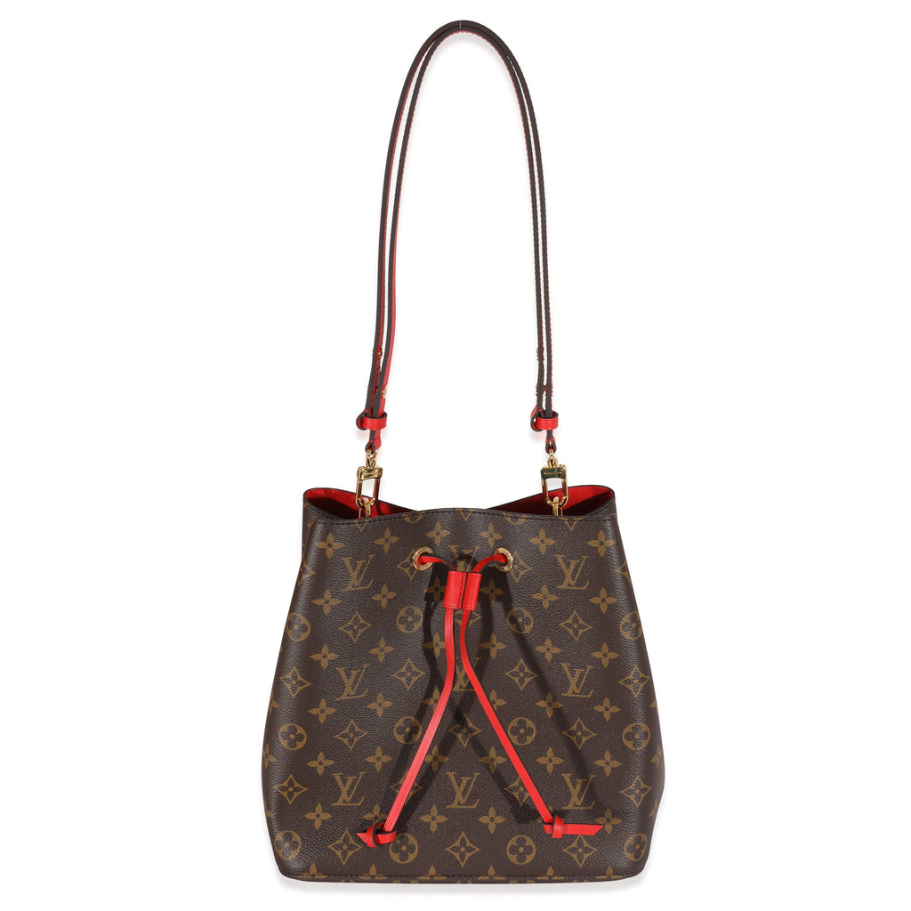 Louis Vuitton Louis Vuitton Monogram Canvas Coquelicot Neonoe MM