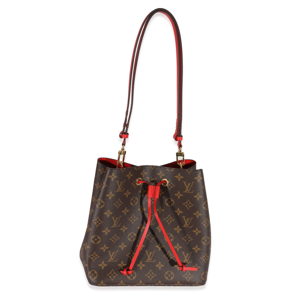 Louis Vuitton Louis Vuitton Monogram Canvas Coquelicot Neonoe MM